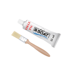 Colle PVC et pinceau