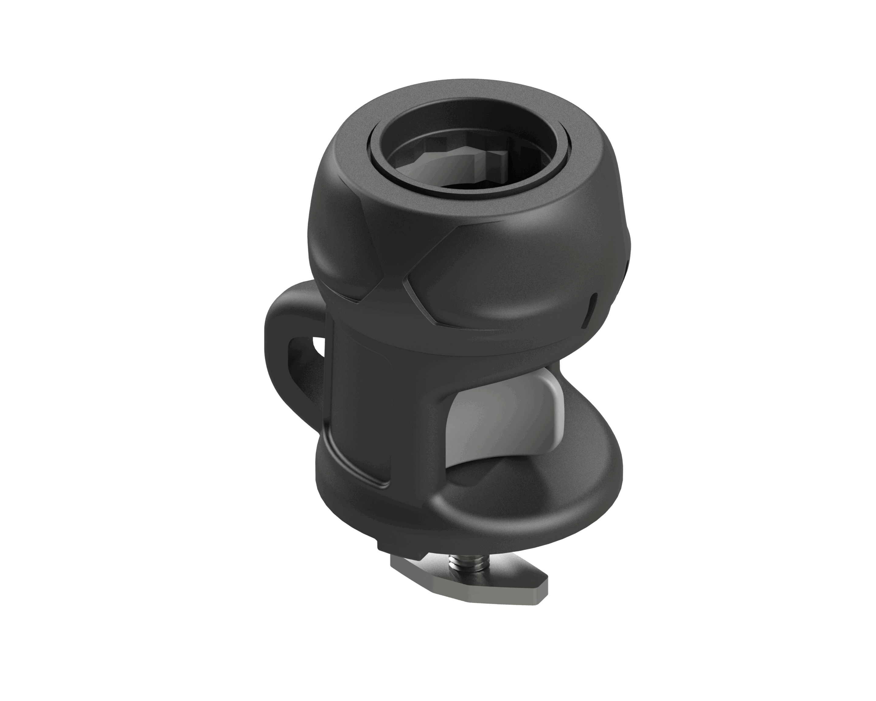 Système fast-clip quick turn pour rail