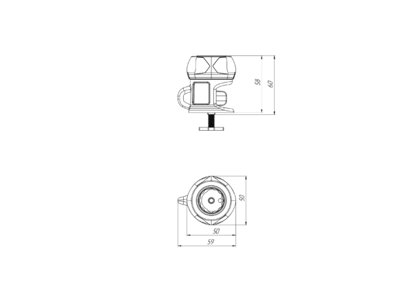 Support quick turn rail