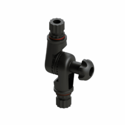 Adaptateur mâle mâle inclinable