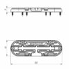 Rail TRK FastenBorika pour kayak et bateau de chez Rboat