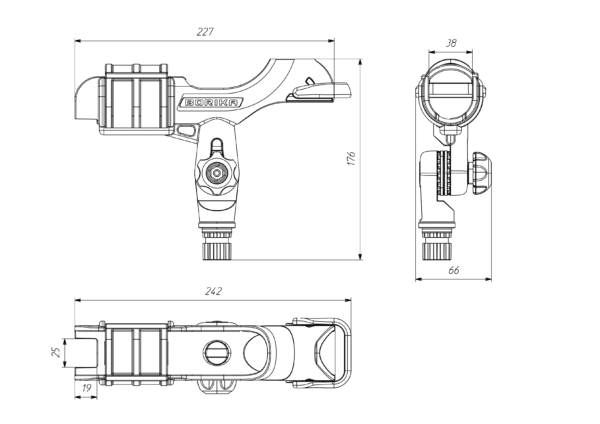 pORTE CANNE LUXE RBOAT