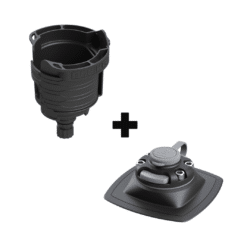 Ensemble porte Cup à coller FASTEN BORIKA RBOAT