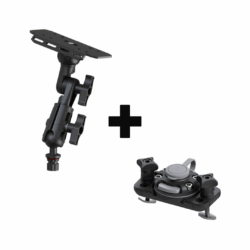 Ensemble support sondeur XLTS 7-10 rail kayak