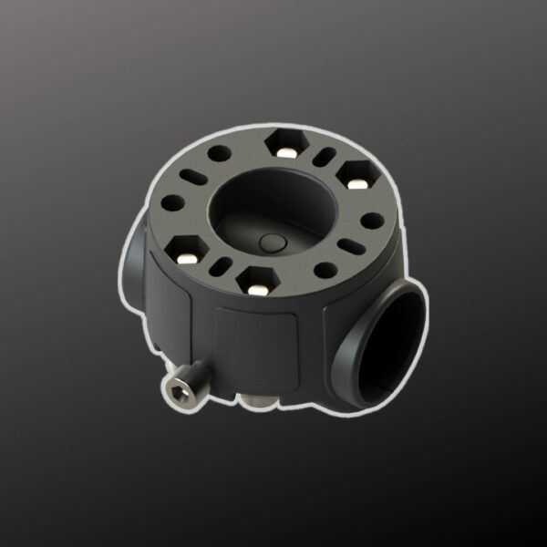 Base tube rond Ø30-32 Fasten Borika RBOAT